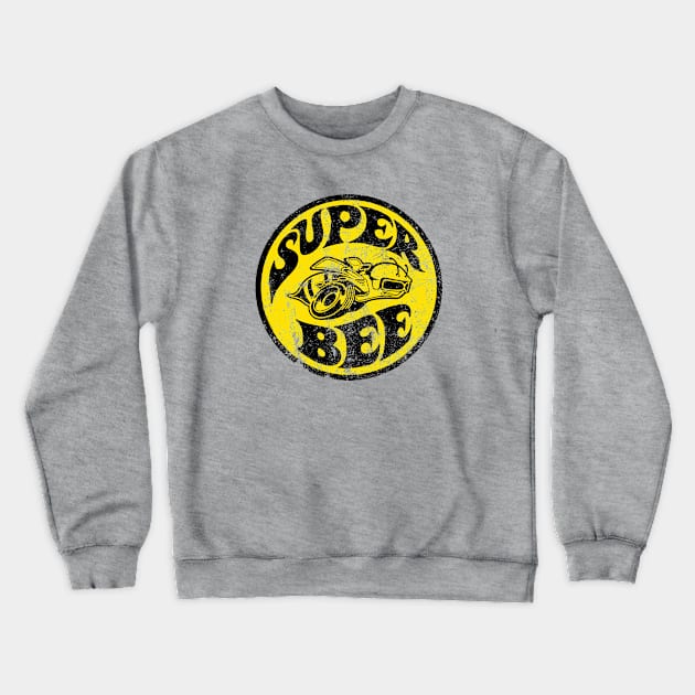 SUPER BEE - Black Crewneck Sweatshirt by ROBZILLA